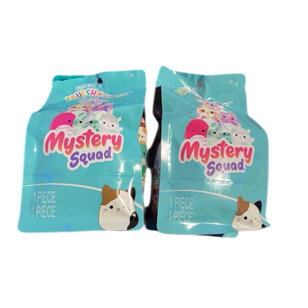NEW Squishmallow Mystery Squad Plush Blind Bag 5” Plush - Set of 2
